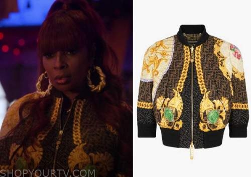 Power Book II Ghost: Season 2 Episode 4 Monet's Camel Cape Jacket