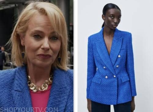 Daisy McAndrew, the today show, blue tweed blazer
