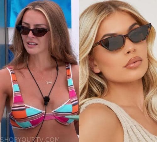 Love Island (UK): Season 10 Episode 23 Kady's Cat Eye Sunglasses