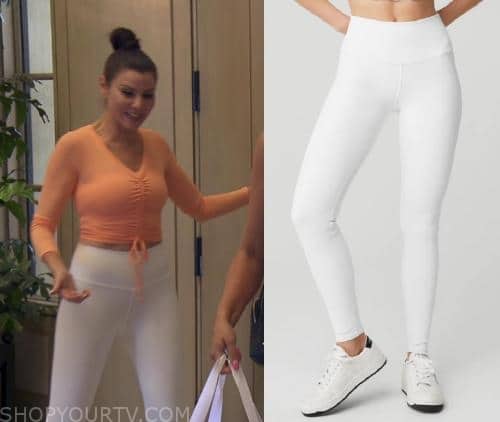 WornOnTV: Heather's Louis Vuitton leggings on The Real Housewives of Orange  County, Heather Dubrow