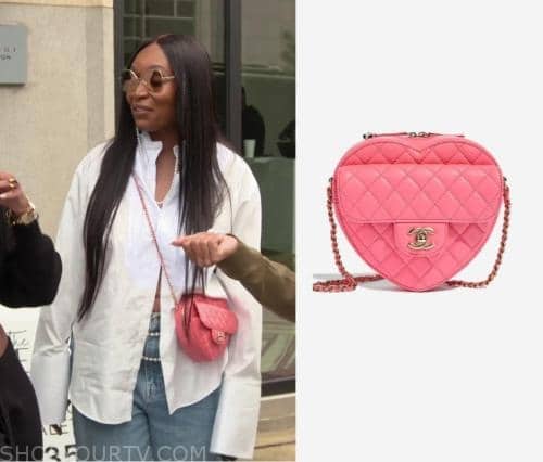 Chanel small pink heart bag, Women's Fashion, Bags & Wallets, Cross-body  Bags on Carousell