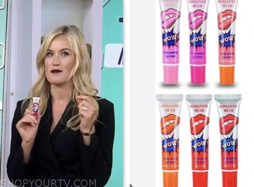 the today show, hoda and jenna, lip stain mask lipstick, kelsey murphy