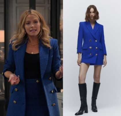 The Lincoln Lawyer: Season 2 Episode 1 Lorna's Blue Blazer Dress | Shop ...