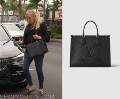 Real Housewives of Orange County: Season 16 Episode 7 Shannon's Straw LV  Print Tote Bag