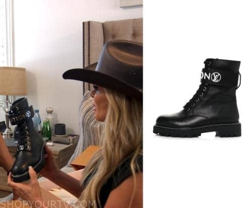 Real Housewives of Orange County: Season 17 Episode 4 Tamra's Black LV Boots