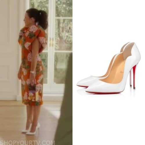 Christian Louboutin Me Pam 100 Patent-leather T-bar Pumps