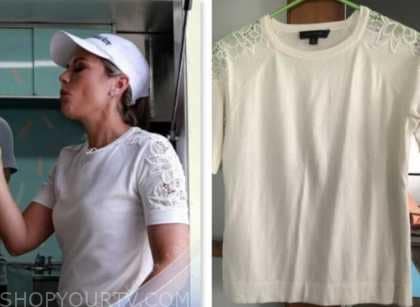 the today show, white lace tee, dylan dreyer