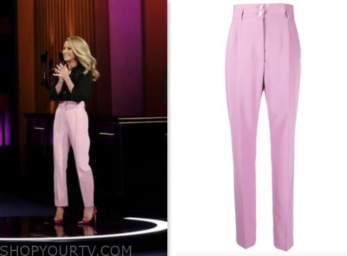 generation gap, pink pants, kelly ripa