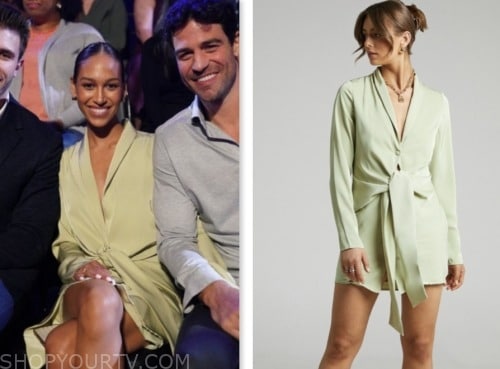 Serena twist sales front dress
