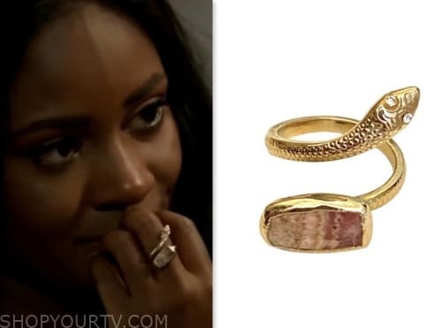 snake ring, the bachelorette, charity lawson