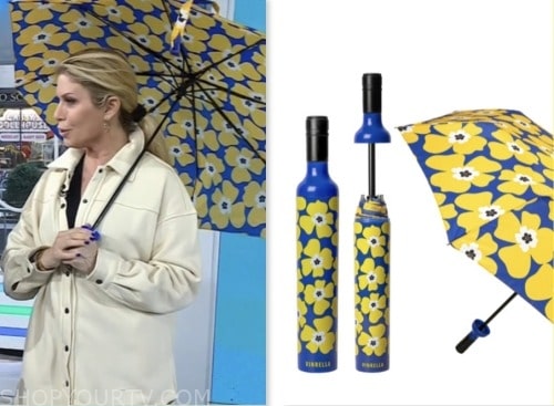jill martin, the today show, wine bottle umbrella