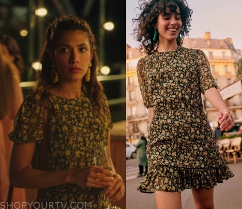 Who Is Erin Carter: Season 1 Episode 1 Erin's Floral Mini Dress in 2023