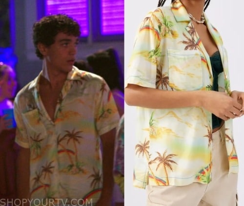 The Summer I Turned Pretty: Season 2 Episode 6 Cam's Short Sleeve Shirt ...