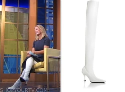 dr. jennifer ashton, gma3, good morning america, white thigh high boots