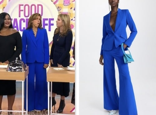 The Today Show: September 2023 Hoda Kotb's Blue Blazer and Pant Suit ...