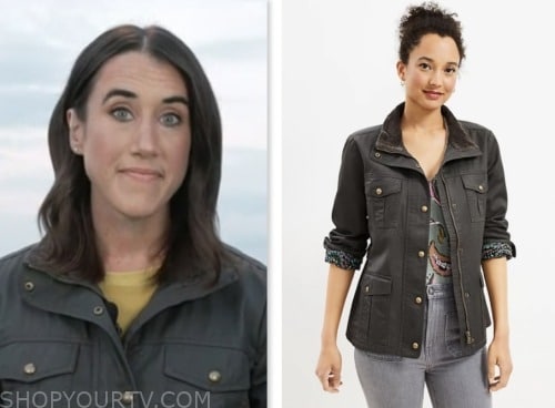 the today show, maggie vespa, brown field jacket