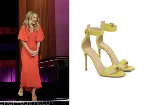 generation gap, season 2, kelly ripa, yellow sandals heels