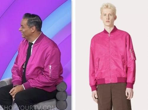 James Aguiar, the today show, pink bomber jacket, hoda and jenna