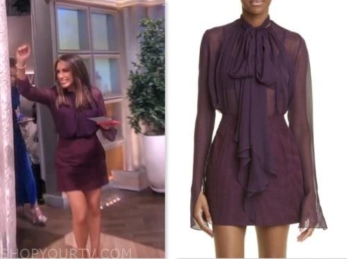 The View: September 2023 Alyssa Farah Griffin's Burgundy Blouse and ...