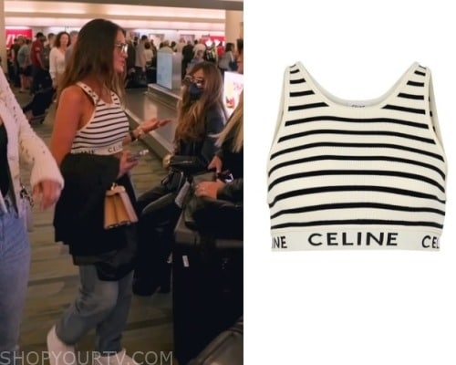 Real Housewives of Salt Lake City: Season 4 Episode 2 Lisa's Striped Tank  Top