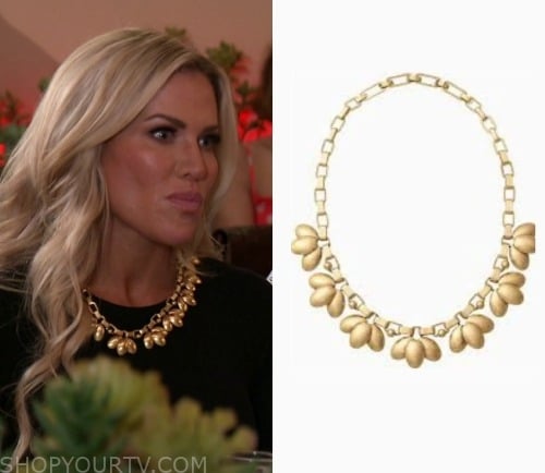 Real Housewives of Orange County: Season 17 Episode 3 Heather's Silver Airplane  Necklace