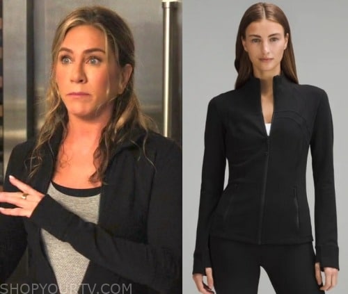 WornOnTV: Alex's cropped blazer on The Morning Show, Jennifer Aniston