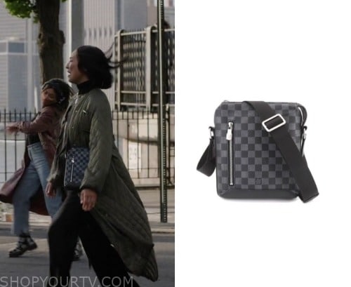 Louis Vuitton Street Style in Tokyo w/ LV Monogram Buzz Cut