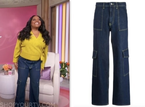 Sherri: October 2023 Sherri Shepherd's Cargo Straight Leg Jeans | Shop ...