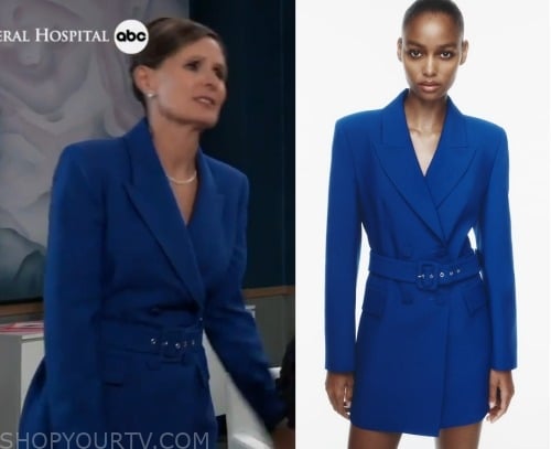 General Hospital: October 2023 Lucy's Blue Blazer | Shop Your TV