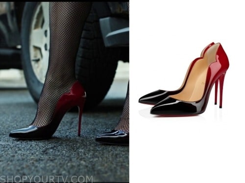 Chucky: Season 3 Episode 4 Tiffany's Red/Black Ombre Pumps | Shop Your TV