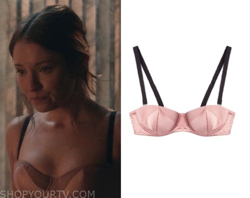 The Endgame: Season 1 Episode 4 Elena's Black Lace Bustier Bodysuit