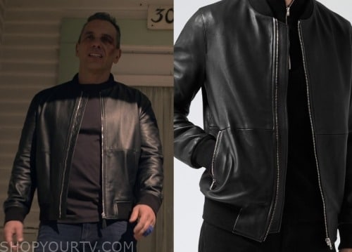 Bookie: Season 1 Episode 1/2 Danny's Black Leather Jacket | Shop Your TV
