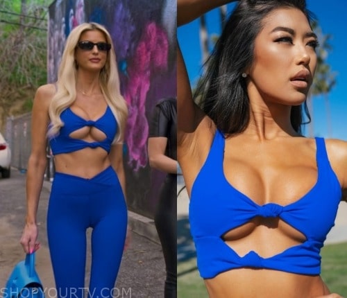 Selling Sunset: Season 7 Episode 5 Emma's Knot Bra Top