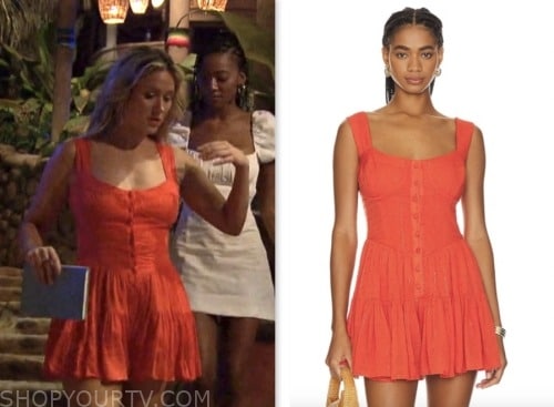 Bachelor in Paradise: Season 9 Episode 8 Rachel Recchia's Red Romper ...