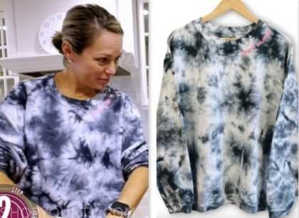 dylan dreyer, the today show, blue tie dye sweater