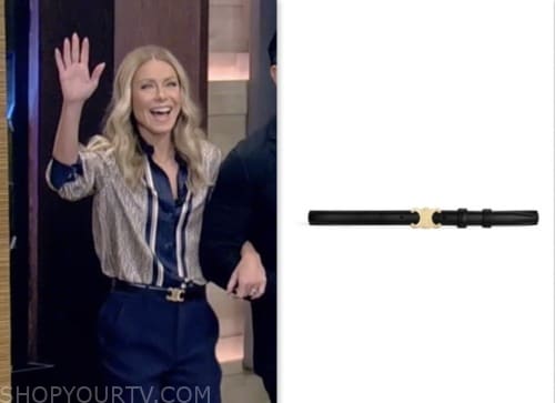 live with kelly and mark, kelly ripa, black belt