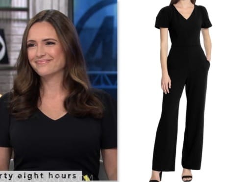 nikki battiste, cbs mornings, black jumpsuit