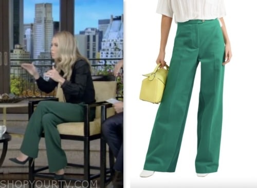 Live with Kelly and Mark: November 2023 Kelly Ripa's Green Pants | Shop ...