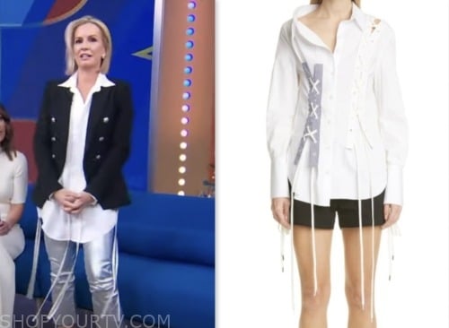 dr. jennifer ashton, gma3, good morning america, white shirt
