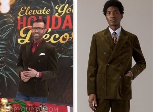 preston konrad, the today show, green corduroy jacket