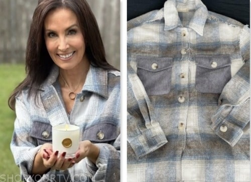 the today show, karen swensen, hoda and jenna, blue plaid shirt jacket