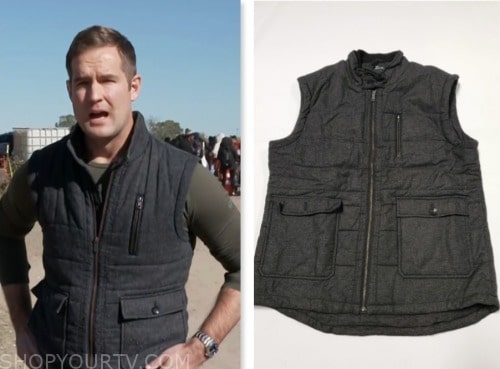 morgan chesky, nbc news daily, grey puffer vest