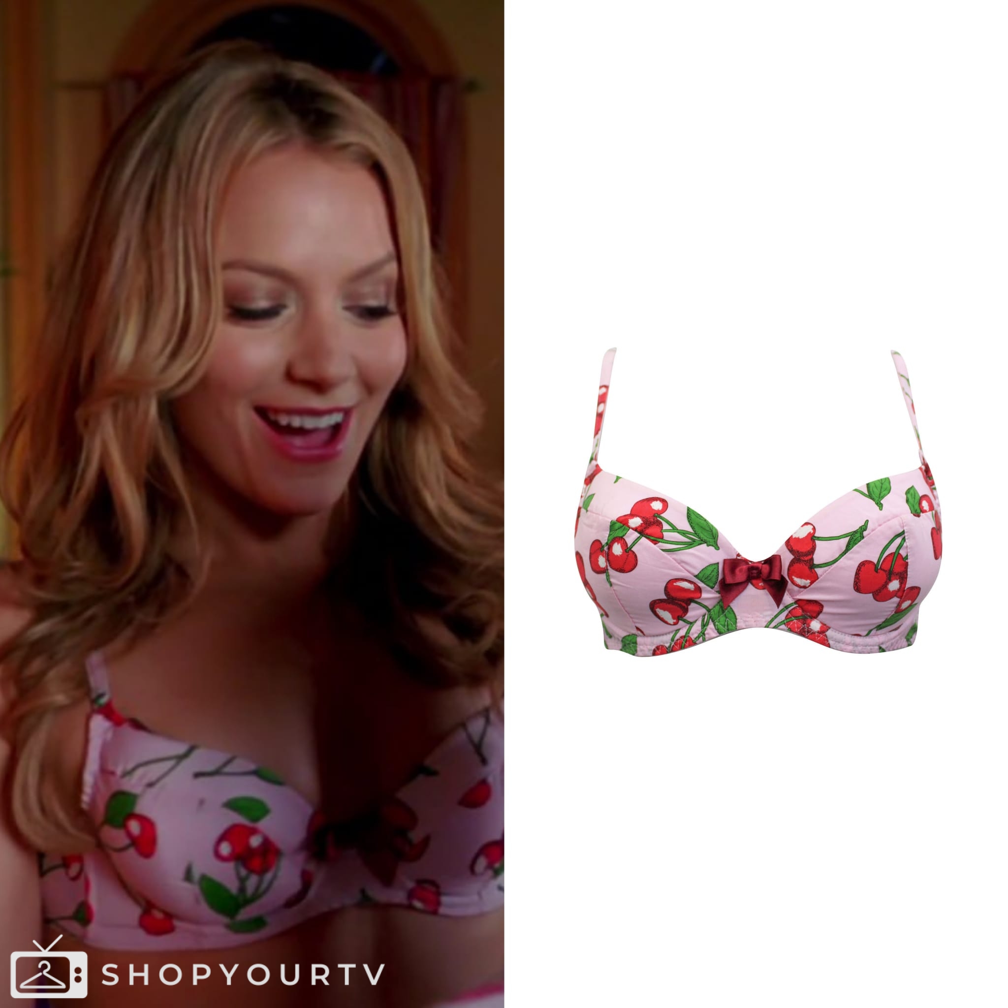 Ugly Betty: Season 3 Episode 7 Amanda's Cherry print bra